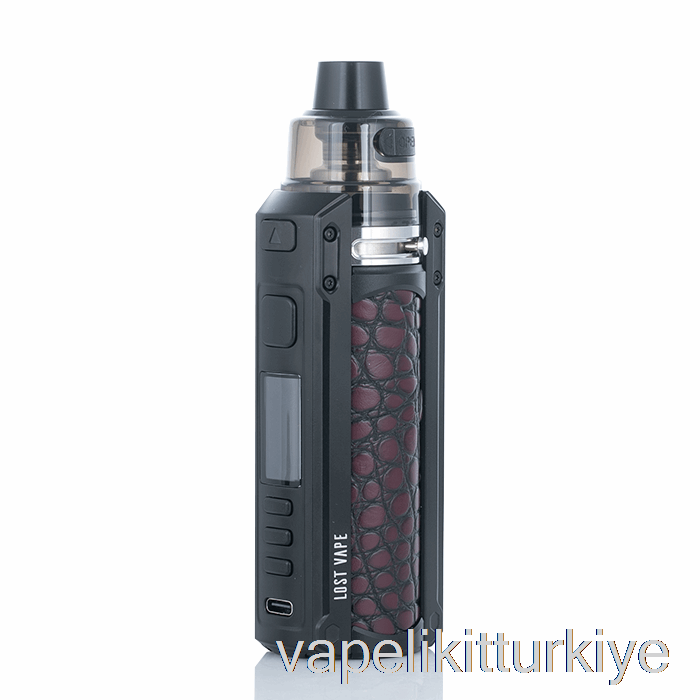Vape Türkiye Lost Vape Ursa Quest 100w Pod Mod Kiti Siyah / Timsah Derisi